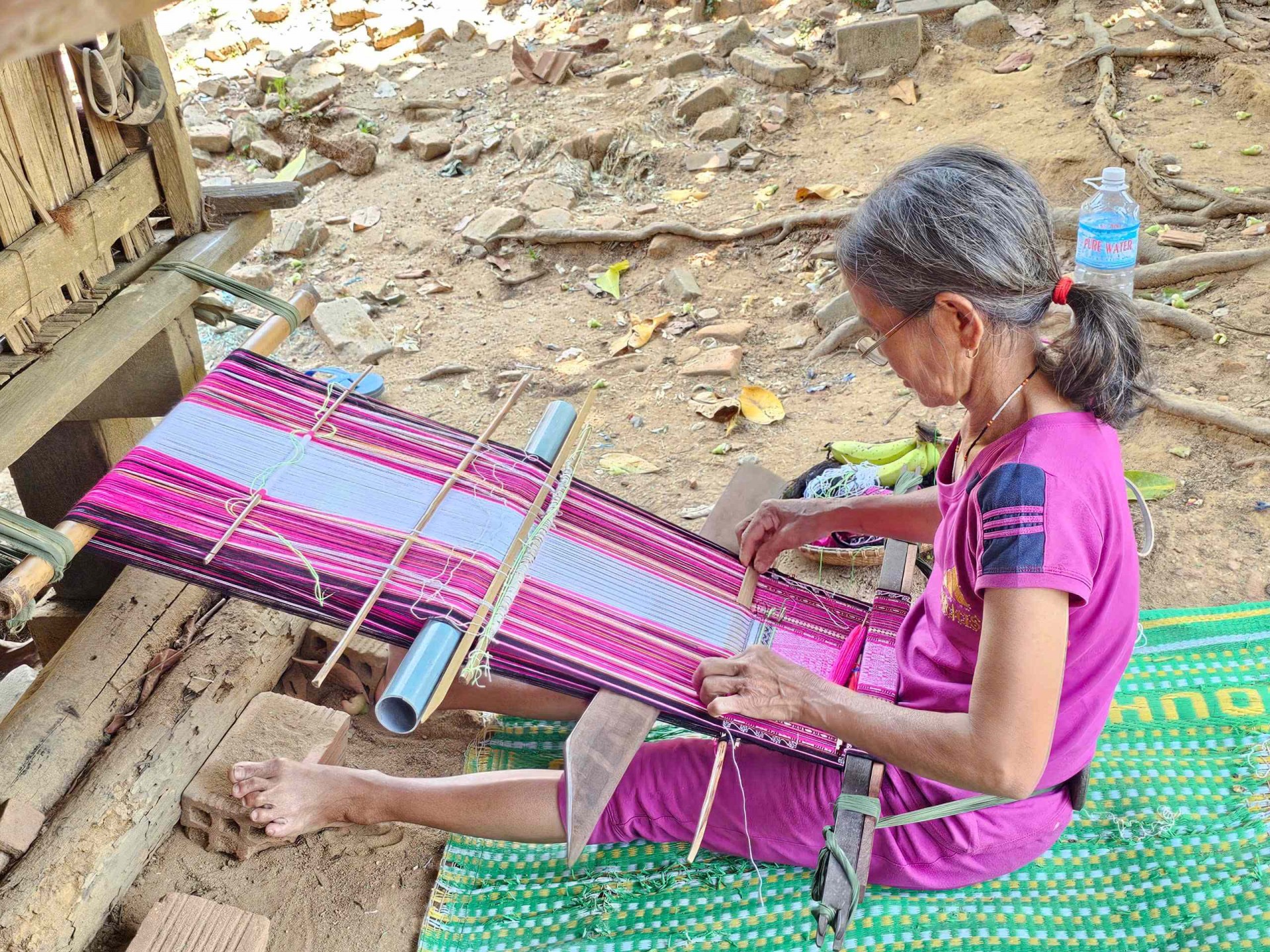 Bình Định: Bảo tồn và phát triển Làng nghề dệt thổ cẩm xã Vĩnh Hiệp