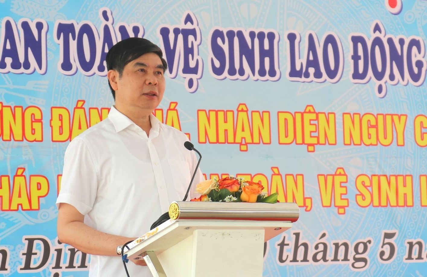 Bình Định phát động Tháng hành động về an toàn, vệ sinh lao động Bình Định phát động Tháng hành động về an toàn, vệ sinh lao động