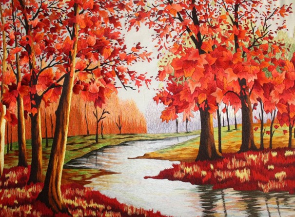 Làng nghề thêu Xuân Nẻo Thêu hồn dân tộc, dệt màu quê hương Làng nghề thêu Xuân Nẻo Thêu hồn dân tộc, dệt màu quê hương