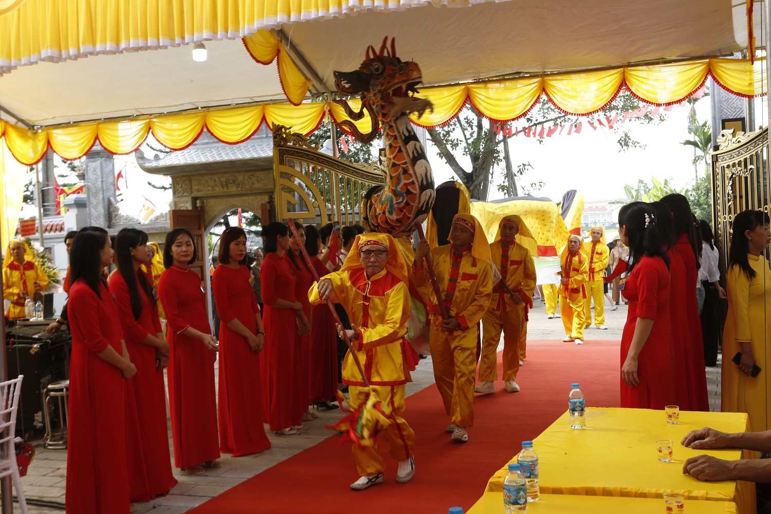 Lễ Khánh thành công trình tu bổ, tôn tạo di tích lịch sử đền An Duyệt xã Hùng Tiến