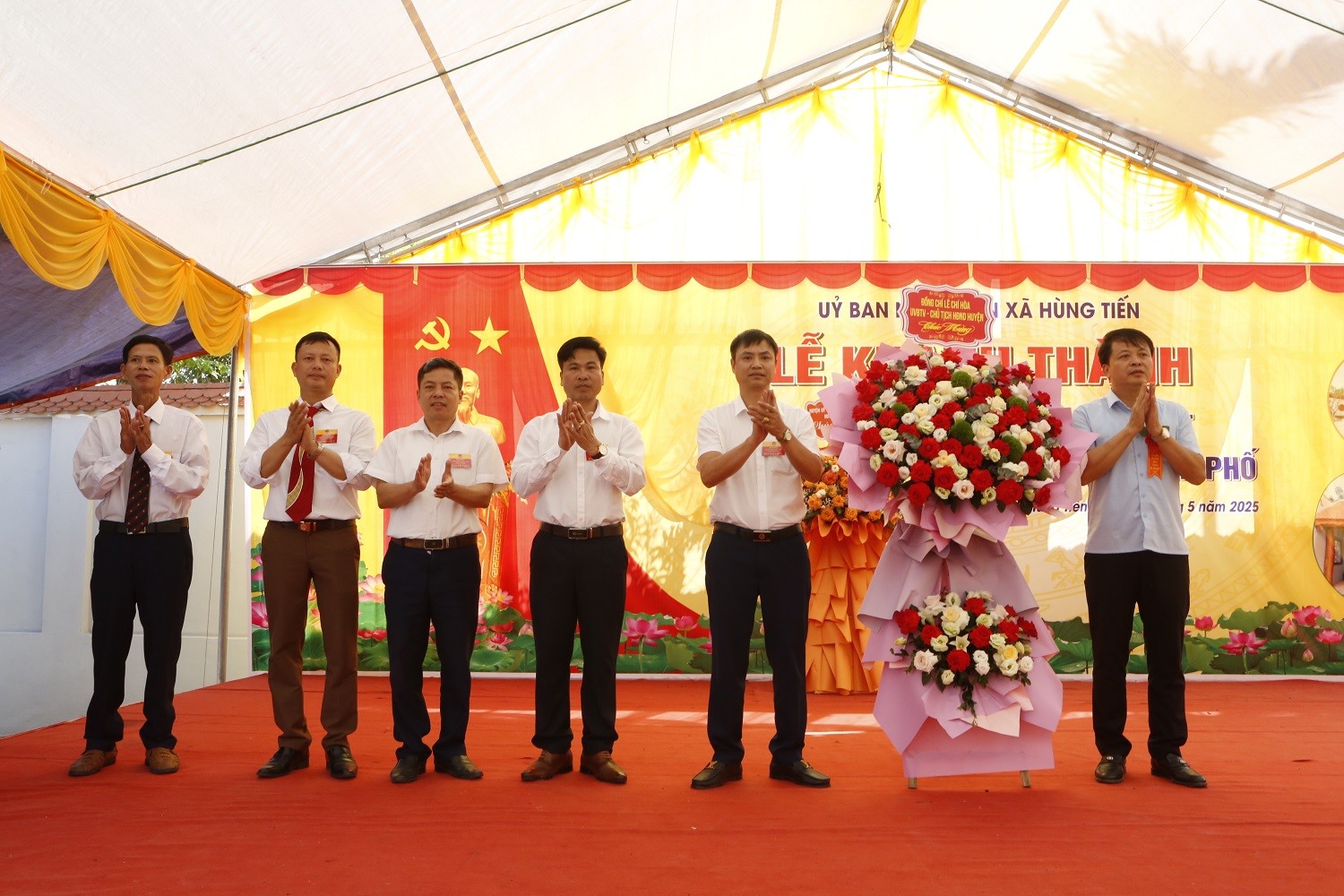 Lễ Khánh thành công trình tu bổ, tôn tạo di tích lịch sử đền An Duyệt xã Hùng Tiến