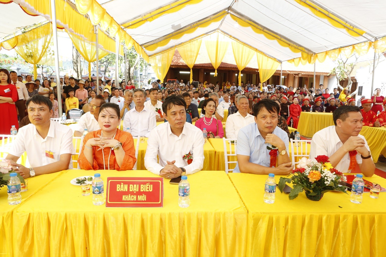 Lễ Khánh thành công trình tu bổ, tôn tạo di tích lịch sử đền An Duyệt xã Hùng Tiến