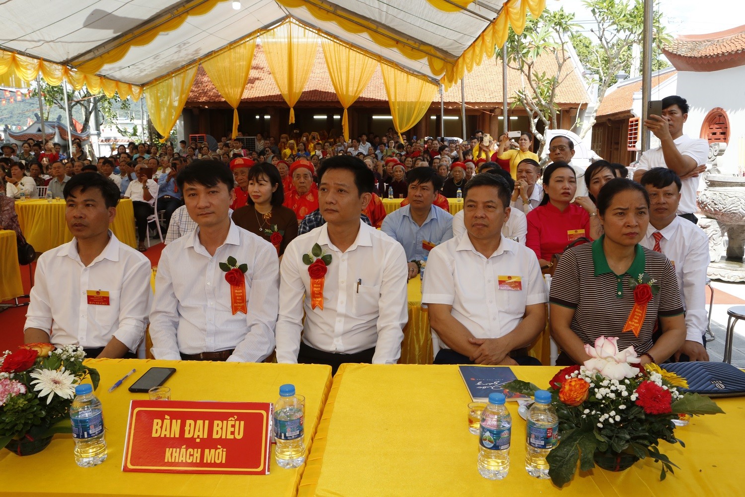 Lễ Khánh thành công trình tu bổ, tôn tạo di tích lịch sử đền An Duyệt xã Hùng Tiến