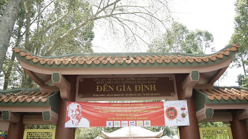 Đền Gia Định - một “địa chỉ đỏ” trên địa bàn huyện Củ Chi 