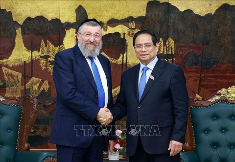 Thủ tướng Phạm Minh Chính tiếp Bộ trưởng Bộ Lao động Israel