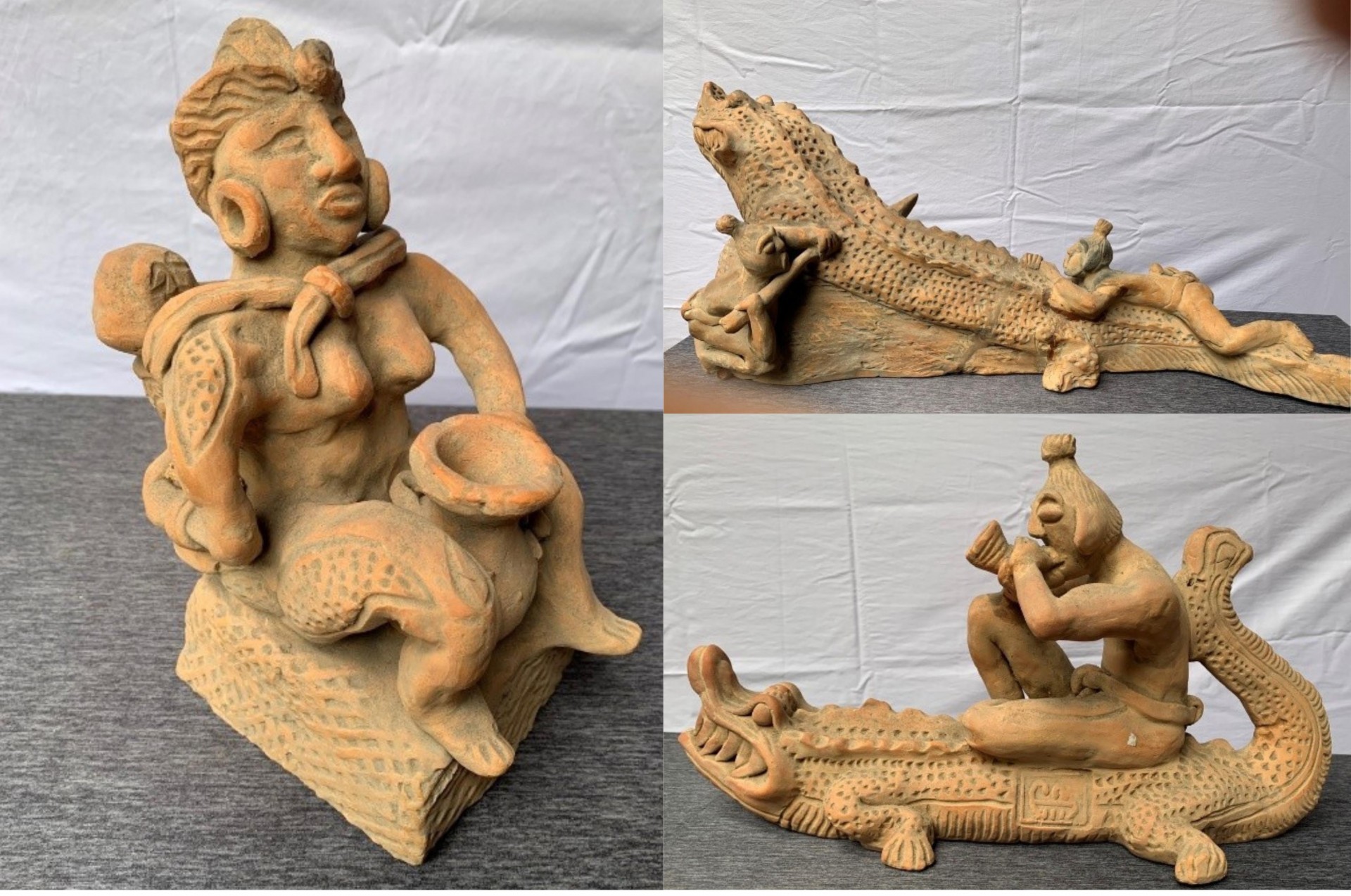 Độc đáo bộ "Tượng gốm dân gian" độc bản - Nhà sưu tầm Phan Quốc Dũng