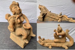 Độc đáo bộ "Tượng gốm dân gian" độc bản - Nhà sưu tầm Phan Quốc Dũng