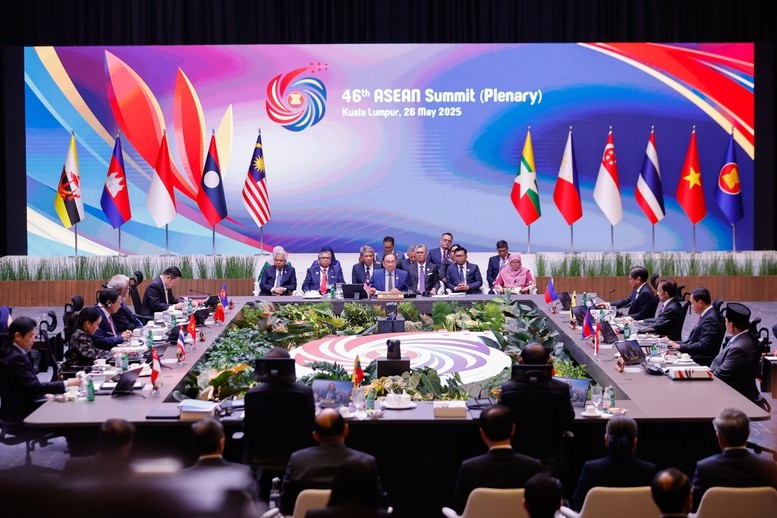 Hội nghị Cấp cao ASEAN lần thứ 46 và các hội nghị cấp cao liên quan sẽ diễn ra từ ngày 26-27/5 tại Trung tâm Hội nghị Kuala Lumpur - Ảnh VPG/Nhật Bắc Hội nghị Cấp cao ASEAN lần thứ 46 và các hội nghị cấp cao liên quan sẽ diễn ra từ ngày 26-27/5 tại Trung tâm Hội nghị Kuala Lumpur - Ảnh VPG/Nhật Bắc
