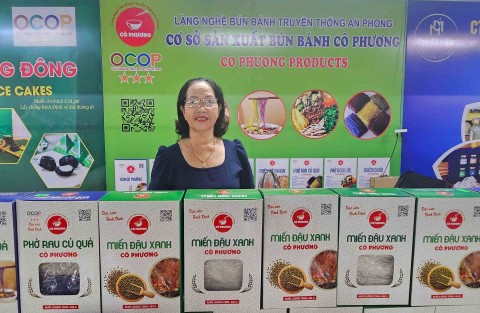 trung bay gioi thieu ket noi tieu thu san pham ocop tai trung tam thuong mai quy nhon