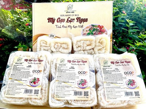 luc ngan rice noodles 4 star ocop product