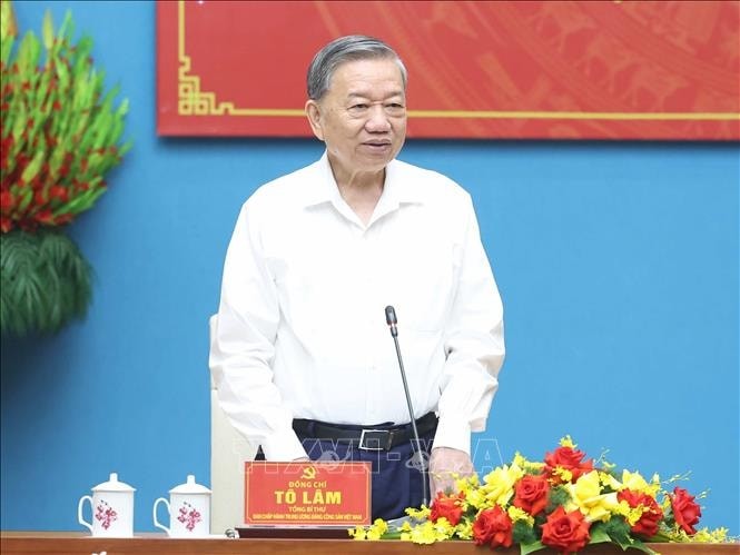 Tổng Bí thư Tô Lâm: Tạo điều kiện phát triển các hành lang kinh tế xuyên suốt từ đồng bằng - trung du - miền núi