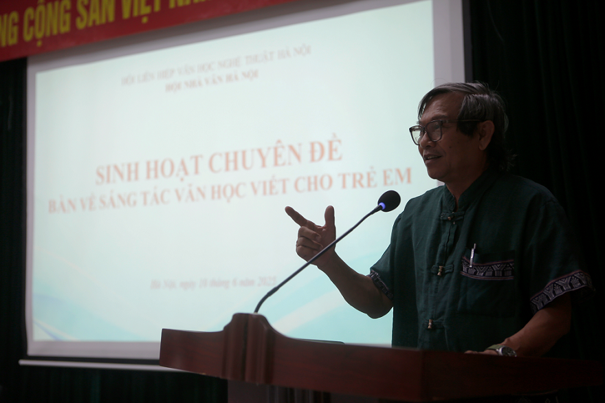 Hội Nhà văn Hà Nội: Bàn về sáng tác văn học viết cho trẻ em
