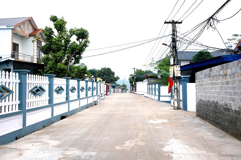 Những tuyến đường NTM ở Đại Từ được đầu tư, xây dựng rộng rãi và sạch đẹp. Những tuyến đường NTM ở Đại Từ được đầu tư, xây dựng rộng rãi và sạch đẹp.