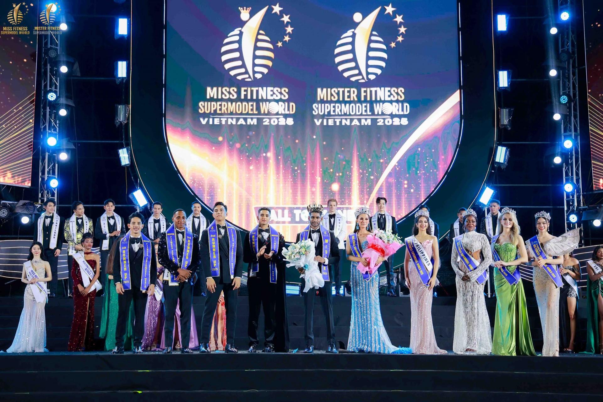 Ấn tượng đêm chung kết Hoa hậu và Nam vương siêu mẫu thể hình thế giới 2025 Ấn tượng đêm chung kết Hoa hậu và Nam vương siêu mẫu thể hình thế giới 2025