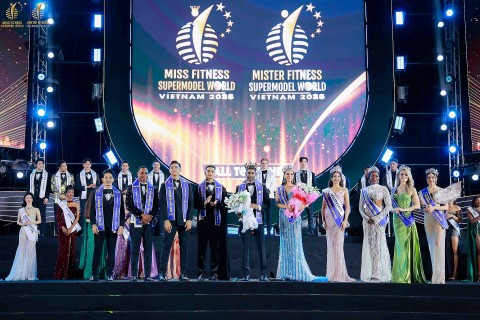 Ấn tượng đêm chung kết Hoa hậu và Nam vương siêu mẫu thể hình thế giới 2025