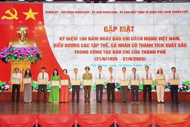 Thành phố Hải Phòng kỷ niệm 100 năm Báo chí cách mạng Việt Nam