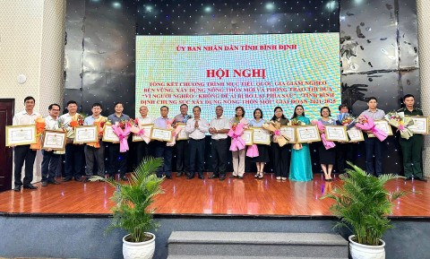 binh dinh chang duong 5 nam thuc hien giam ngheo ben vung va xay dung nong thon moi