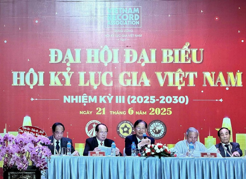 Đại hội Đại biểu Hội Kỷ lục gia Việt Nam nhiệm kỳ III (2025–2030): Đoàn kết - Sáng tạo - Thống nhất hành động