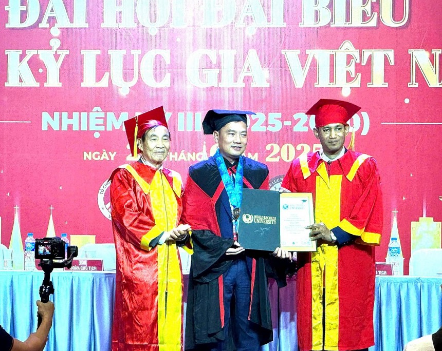 Đại hội Đại biểu Hội Kỷ lục gia Việt Nam nhiệm kỳ III (2025–2030): Đoàn kết - Sáng tạo - Thống nhất hành động
