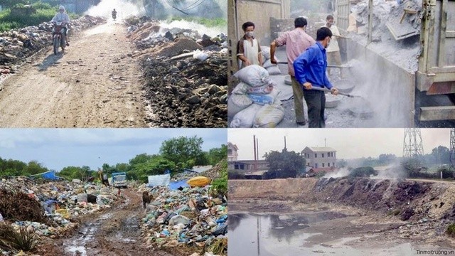 Làng nghề đối diện với áp lực ô nhiễm ngày một gia tăng. Ảnh minh họa