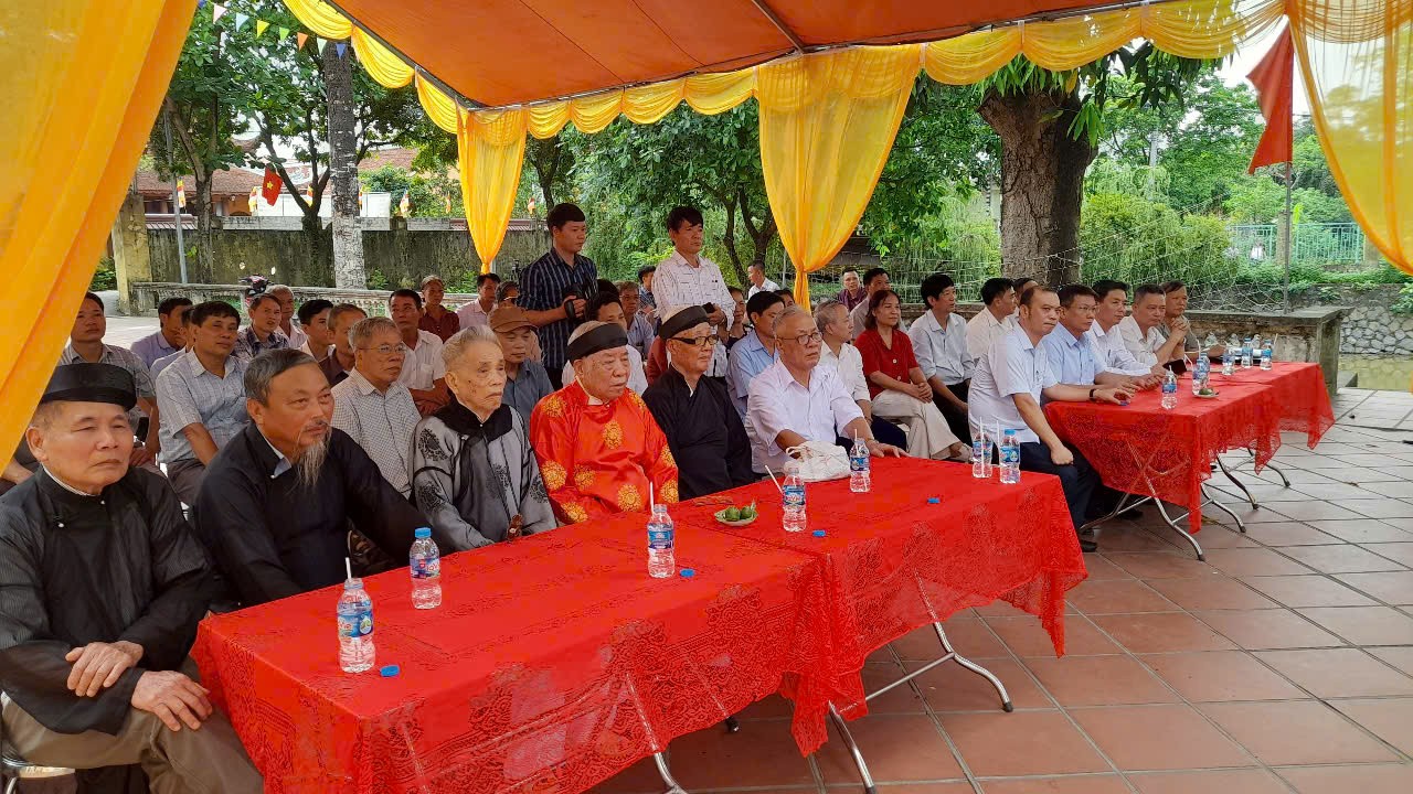 Lễ khởi công xây dựng đình làng Đốc Tín