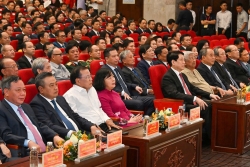 Lễ công bố sắp xếp đơn vị hành chính tại Hà Nội