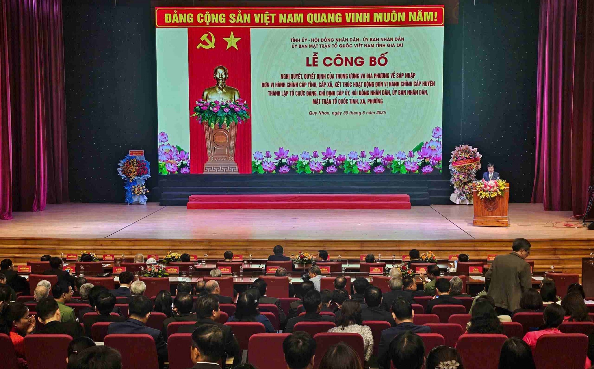 Lễ công bố thành lập tỉnh Gia Lai mới, một khởi nguyên lịch sử, một sứ mệnh thiêng liêng