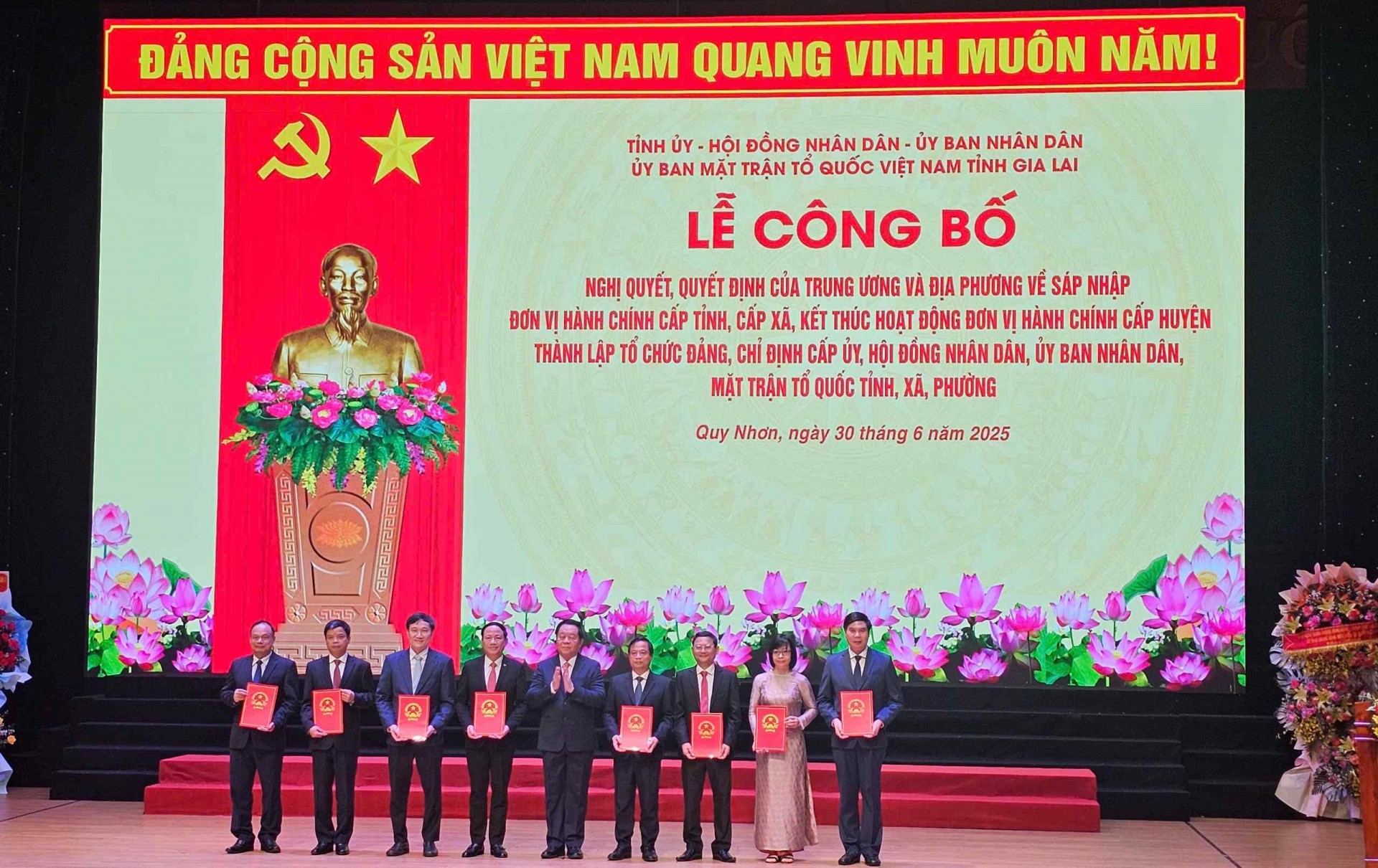 Lễ công bố thành lập tỉnh Gia Lai mới, một khởi nguyên lịch sử, một sứ mệnh thiêng liêng