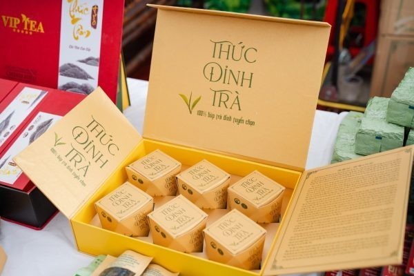 Sản phẩm trà đinh Thức Đỉnh Trà đạt tiêu chuẩn OCOP 4 sao