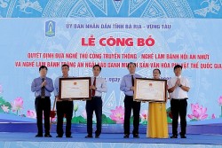 Hai làng nghề được công nhận Di sản văn hóa phi vật thể quốc gia