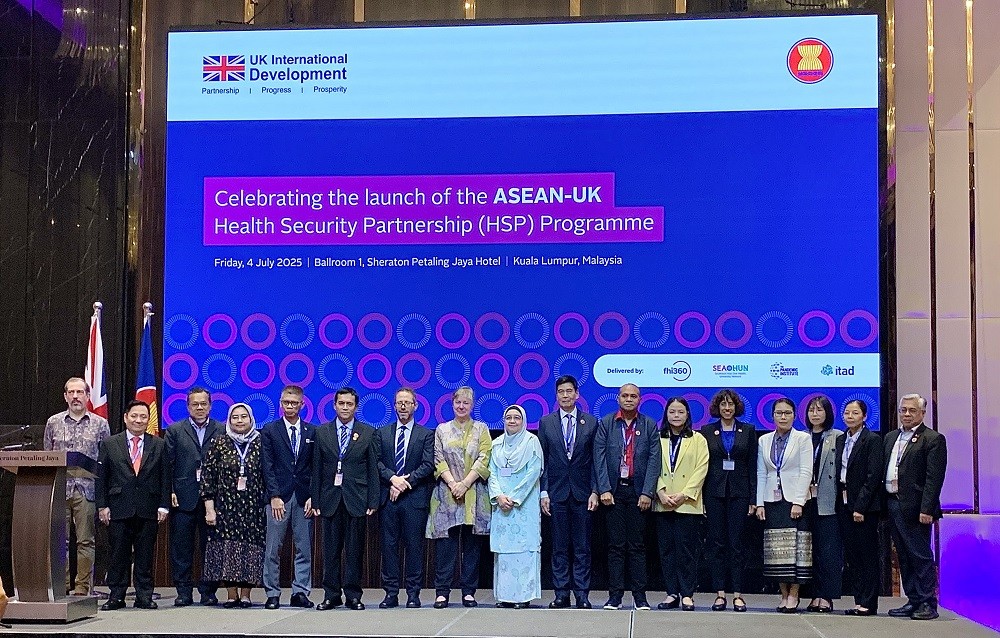 Vương quốc Anh và ASEAN khởi động Chương trình Hợp tác An ninh Y tế