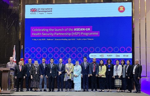Vương quốc Anh và ASEAN khởi động Chương trình Hợp tác An ninh Y tế