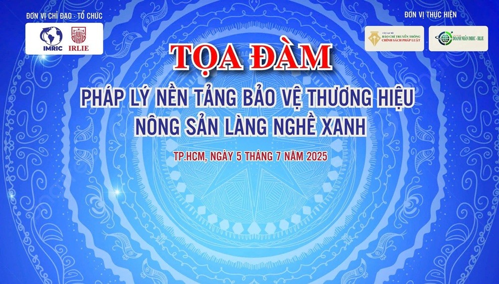 Tọa đàm “Pháp lý nền tảng bảo vệ thương hiệu nông sản, làng nghề xanh” lần I/2025