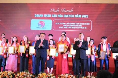 chu tich ha thi tinh duoc vinh danh doanh nghiep van hoa unesco nam 2025