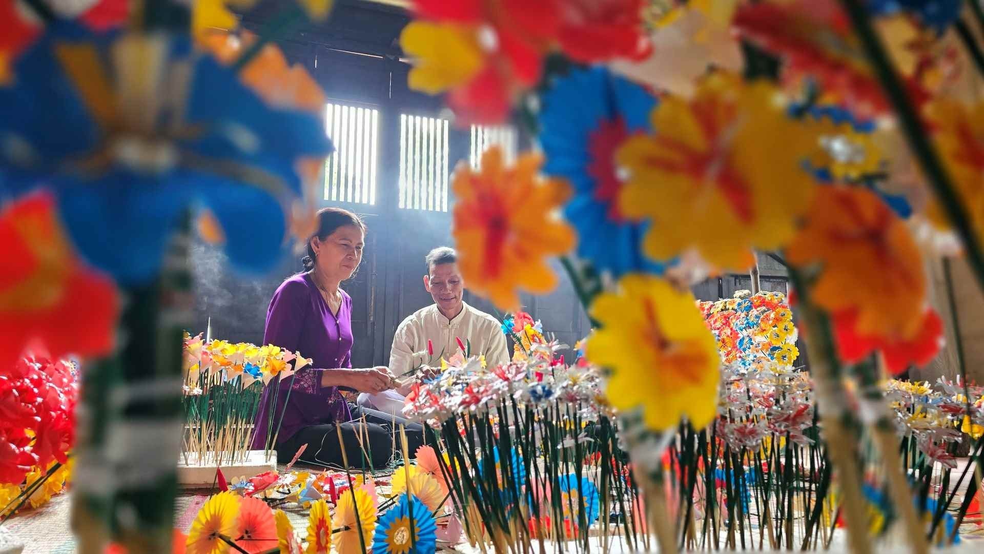 Nhịp thở mới từ làng hoa giấy Thanh Tiên