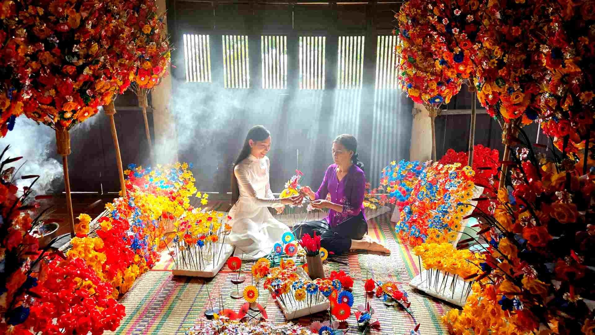 Nhịp thở mới từ làng hoa giấy Thanh Tiên Nhịp thở mới từ làng hoa giấy Thanh Tiên