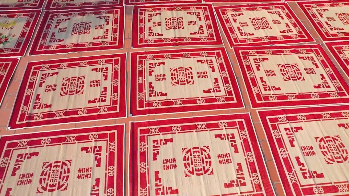 Những thông điệp nghĩa tình trên chiếu cói làng Vũ Hạ