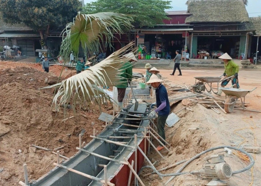 Công trình xây dựng đường giao thông nông thôn