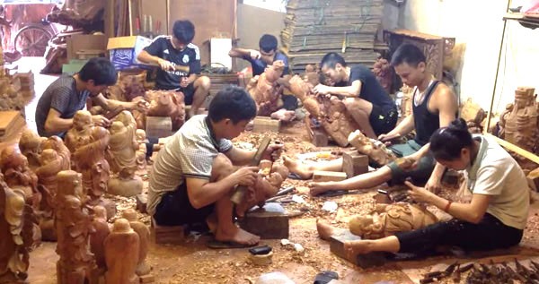 Làng nghề truyền thống đồ gỗ mỹ nghệ Đồng kỵ - Bắc Ninh