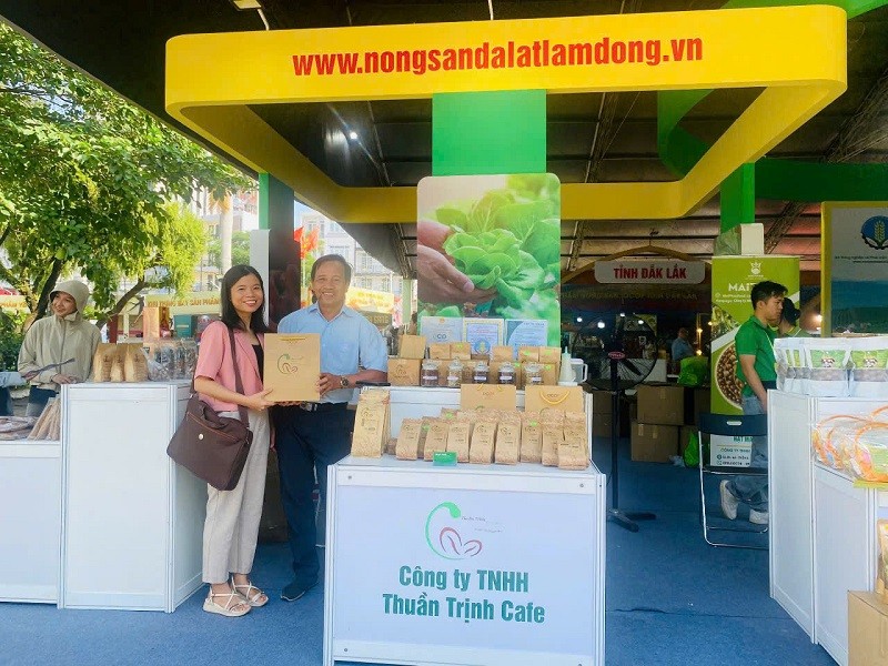 Sản phẩm của Công ty TNHH Thuần Trịnh Coffee làm từ 100% Robusta hữu cơ