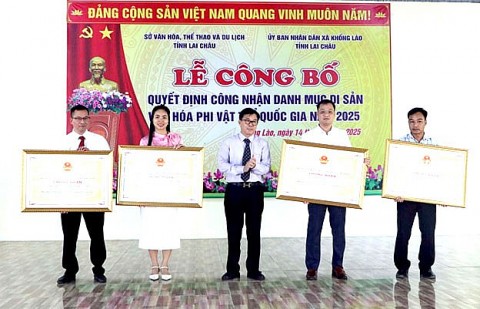 cong bo quyet dinh cong nhan danh muc di san van hoa phi vat the quoc gia nam 2025