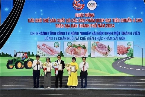 tp ho chi minh cong bo 28 san pham ocop 4 sao
