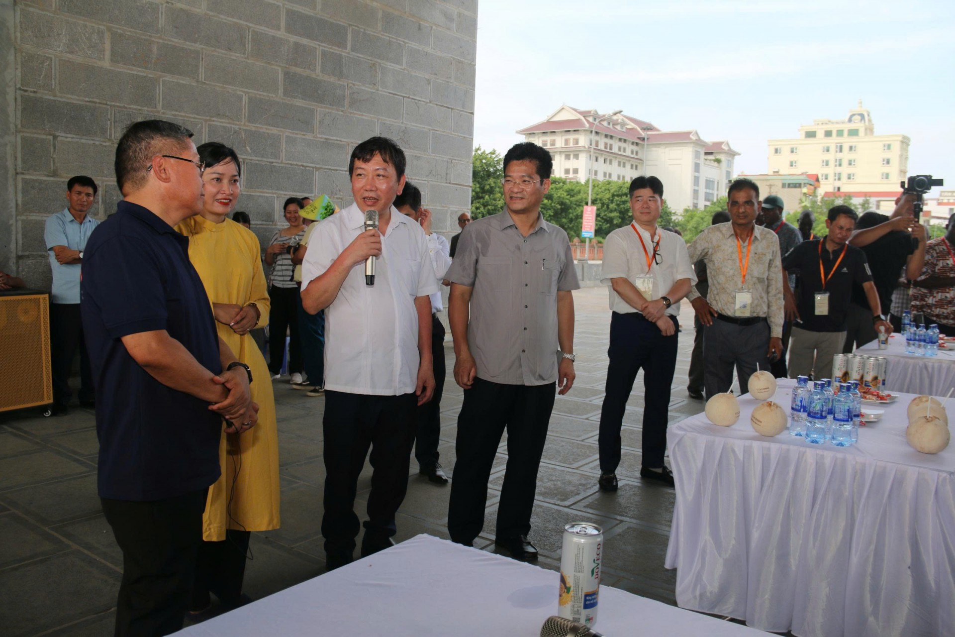 TS. Nguyễn Đỗ Anh Tuấn phát biểu về mục tiêu toàn cầu hóa OCOP.