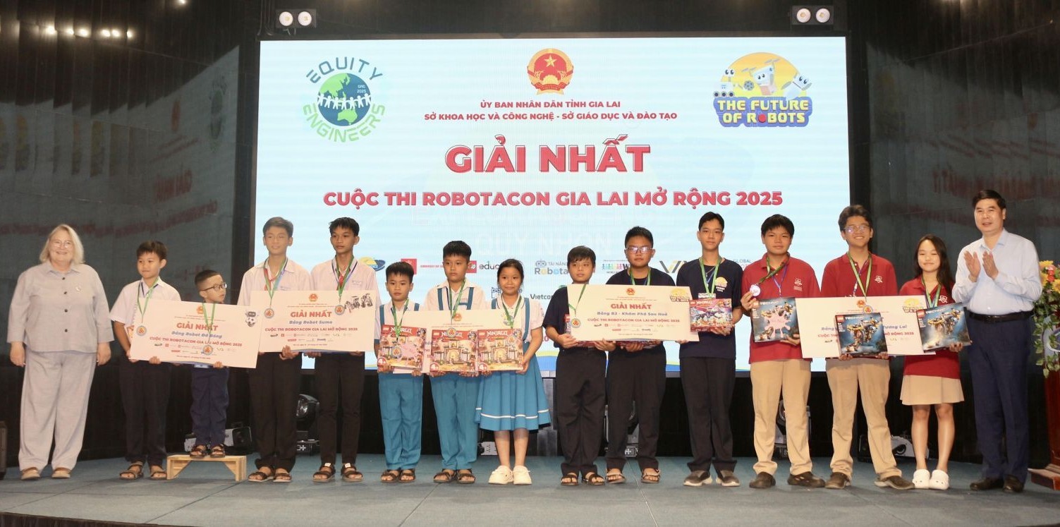 Robotacon Gia Lai 2025, sân chơi khoa học khơi nguồn sáng tạo cho thế hệ trẻ