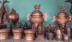 Giữ lửa làng nghề đúc đồng Lộng Thượng