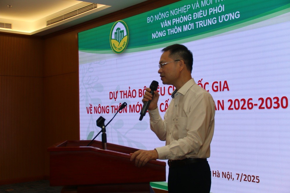 Theo ông Ngô Trường Sơn, Chánh Văn phòng Điều phối nông thôn mới Trung ương, trong giai đoạn 2026-2030, Bộ tiêu chí nông thôn mới sẽ tiếp tục được cập nhật với nhiều điểm mới Theo ông Ngô Trường Sơn, Chánh Văn phòng Điều phối nông thôn mới Trung ương, trong giai đoạn 2026-2030, Bộ tiêu chí nông thôn mới sẽ tiếp tục được cập nhật với nhiều điểm mới