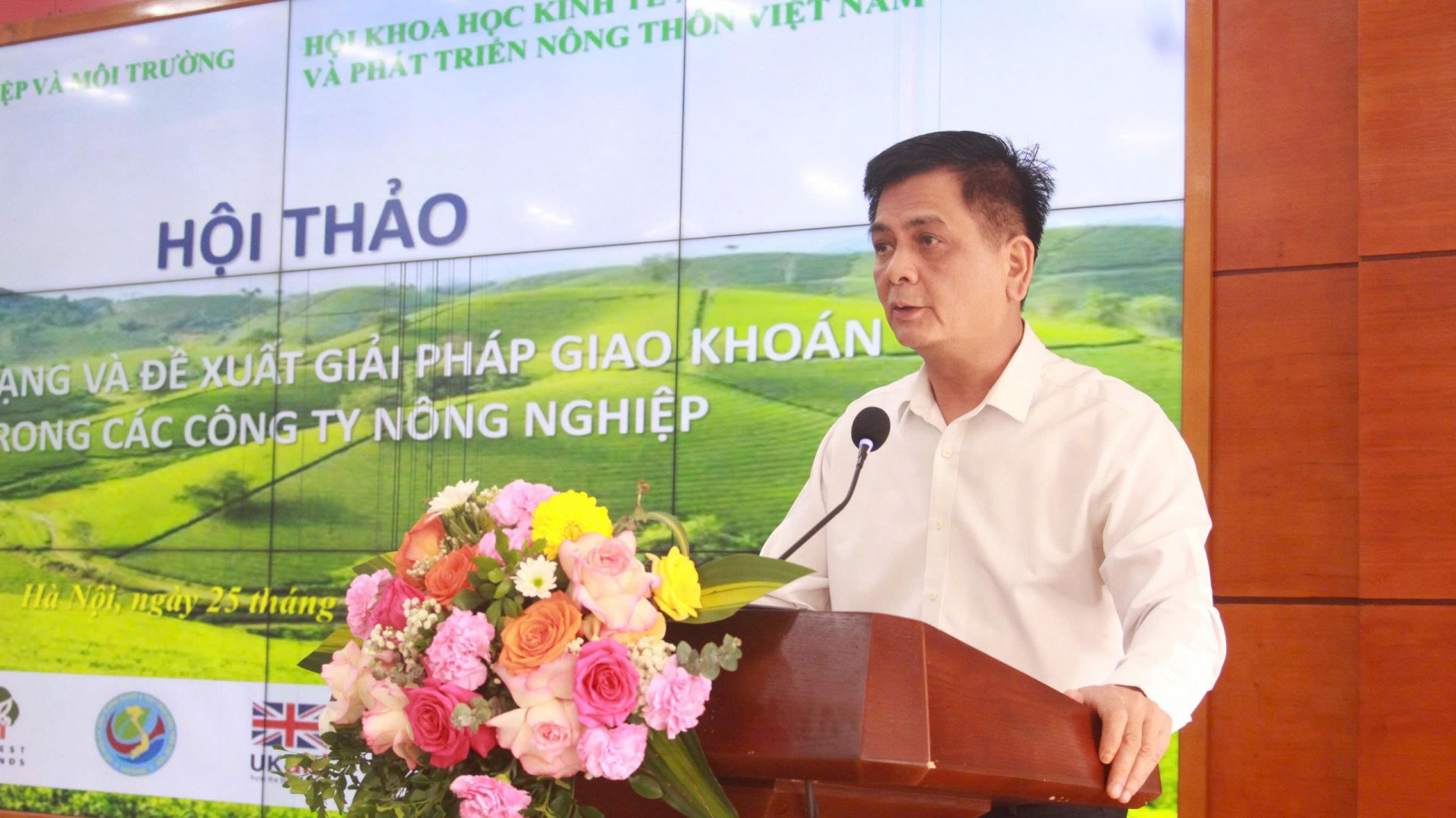 TS. Nguyễn Lâm Thành – Phó Chủ tịch Hội đồng Dân tộc của Quốc hội phát biểu khai mạc Hội thảo.