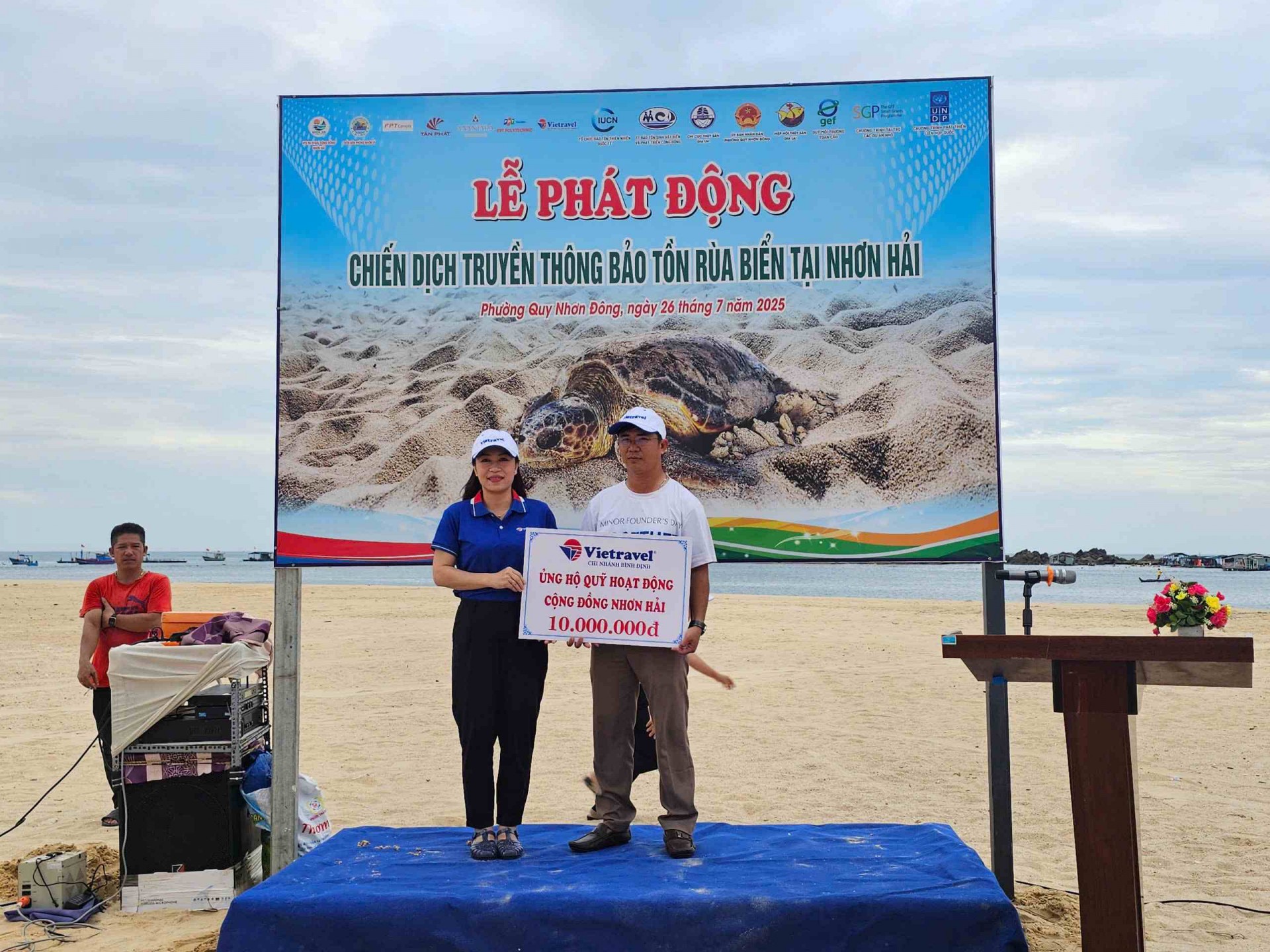 Gia Lai: Chung tay gìn giữ môi trường biển vì tương lai rùa biển