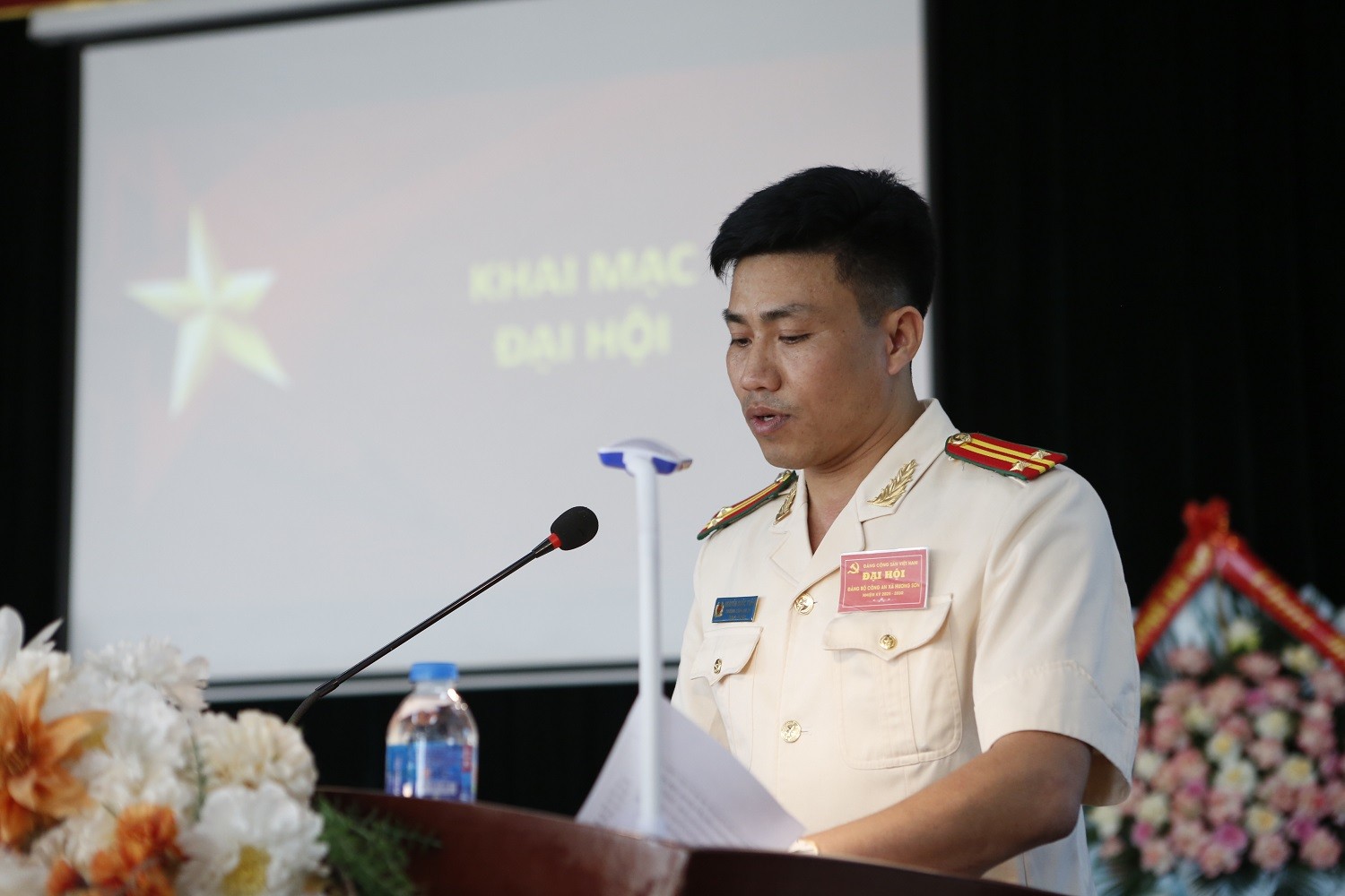 Đại hội Đảng bộ Công an xã Hương Sơn lần thứ I (nhiệm kỳ 2025 - 2030): “Đoàn kết - Kỷ cương - Đổi mới - Sáng tạo”