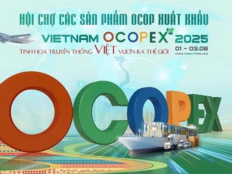 Sản phẩm OCOP ra thị trường quốc tế qua “Hội chợ các sản phẩm OCOP xuất khẩu”